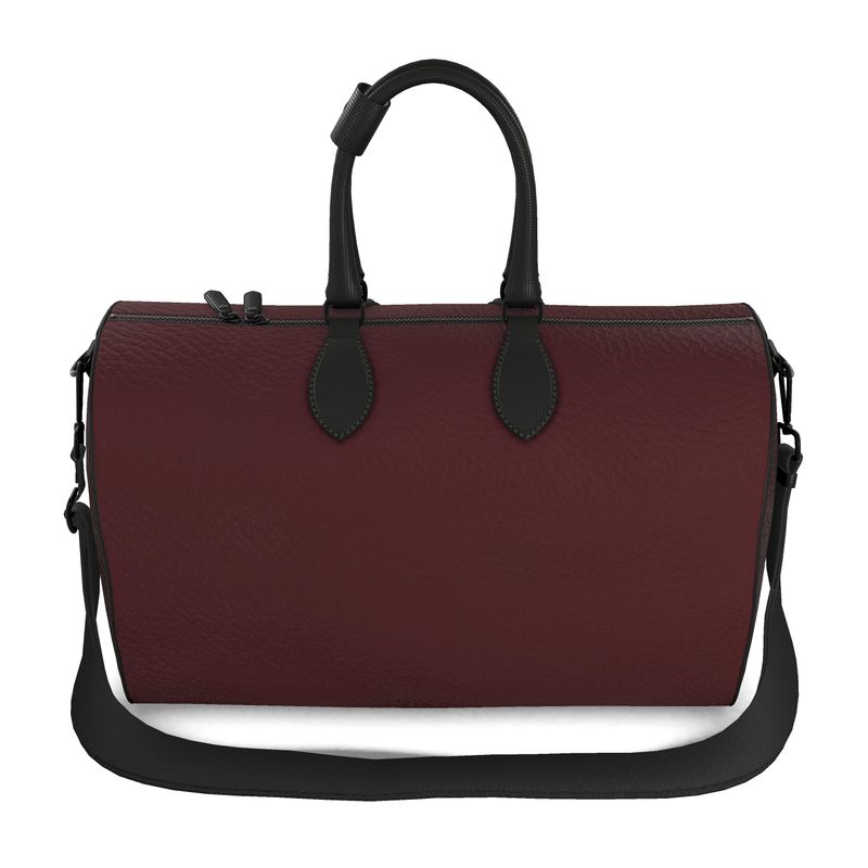 THE OXBLOOD MATRIX DUFFLE BAG
