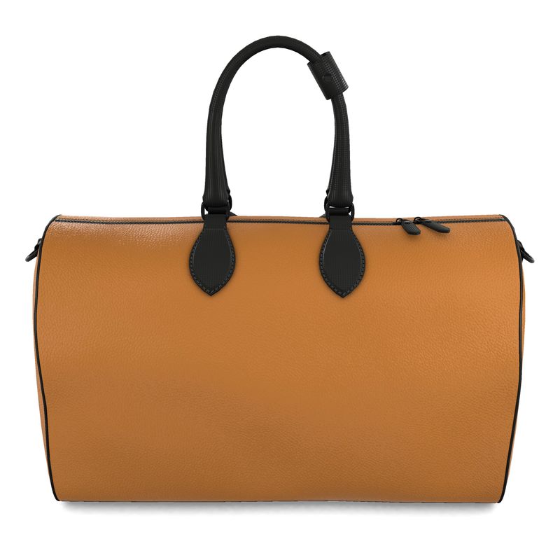 The Burnt Saffron Nappa Duffle