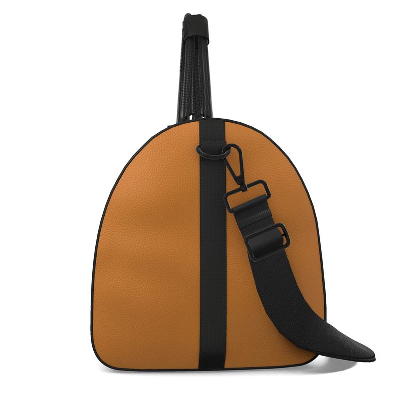 The Burnt Saffron Nappa Duffle