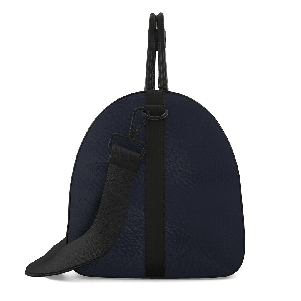 The Navy Triad Leather Duffle Bag