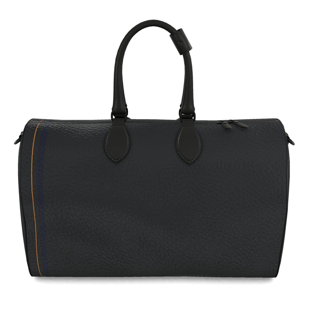 FORGED CHARCOAL Triad Leather Duffle Bag