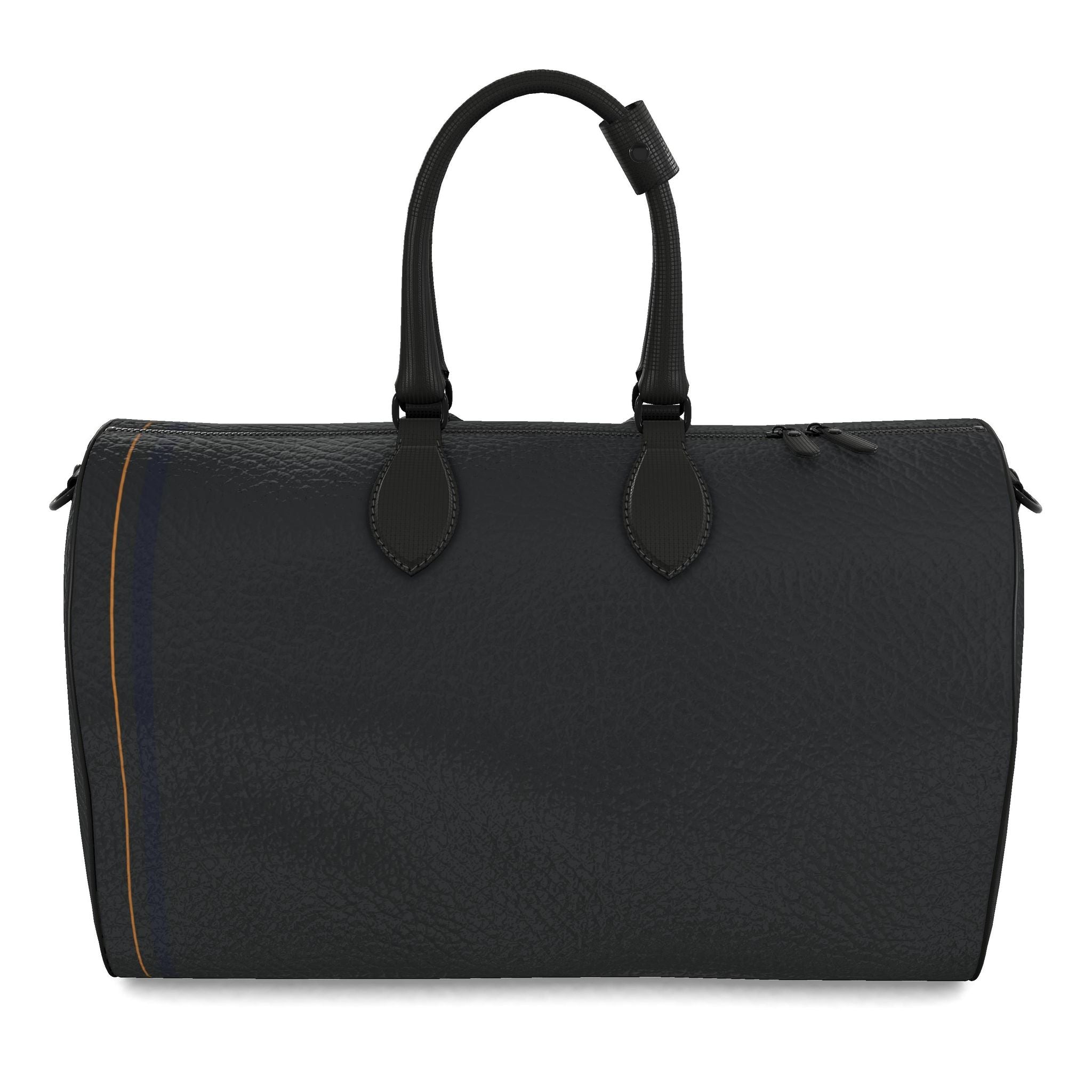 FORGED CHARCOAL Triad Leather Duffle Bag