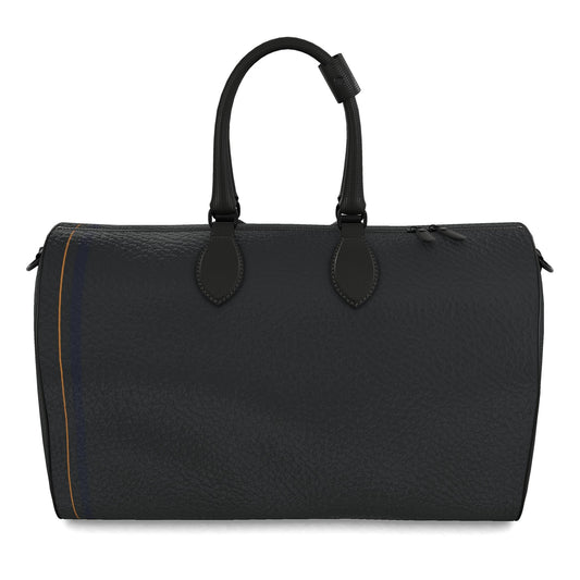 FORGED CHARCOAL Triad Leather Duffle Bag