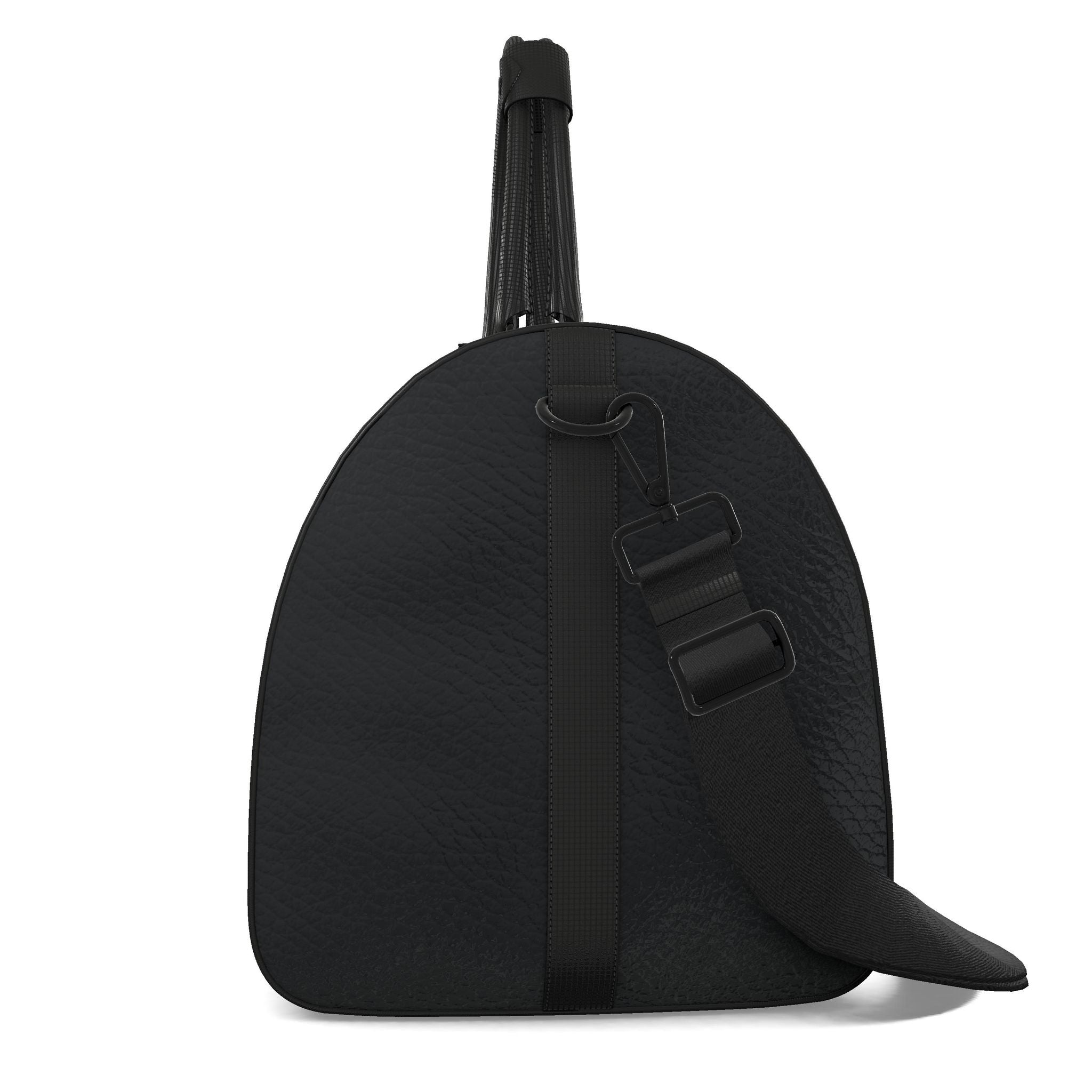 FORGED CHARCOAL Triad Leather Duffle Bag