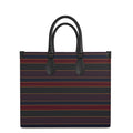 THE SOVEREIGN RIBBON Leather Shopper Bag