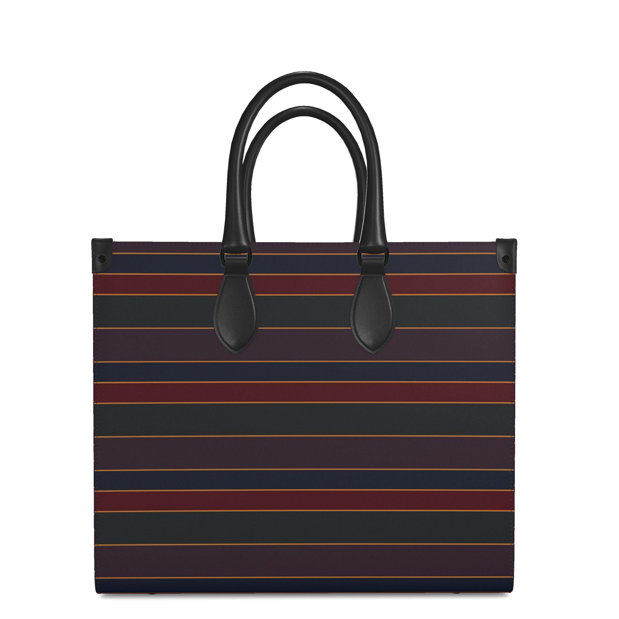 THE SOVEREIGN RIBBON Leather Shopper Bag