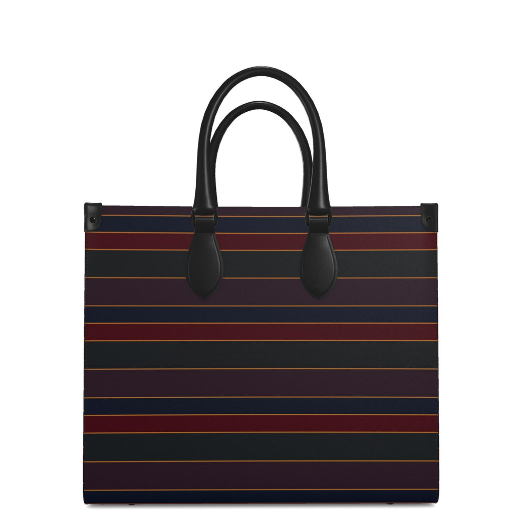 THE SOVEREIGN RIBBON Leather Shopper Bag