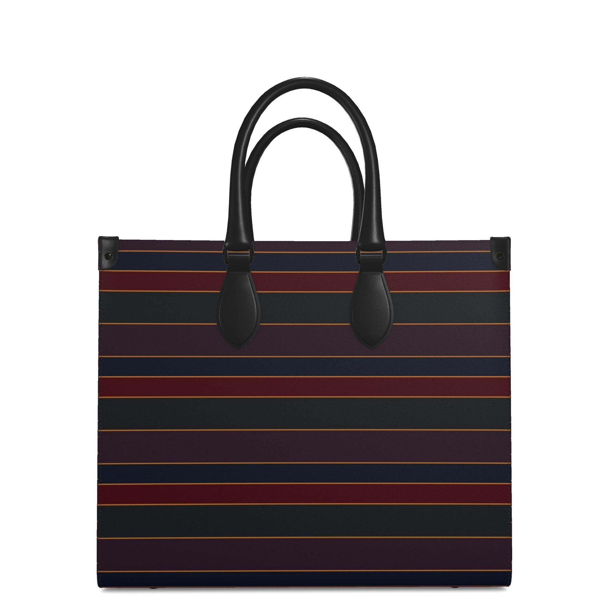 THE SOVEREIGN RIBBON Leather Shopper Bag