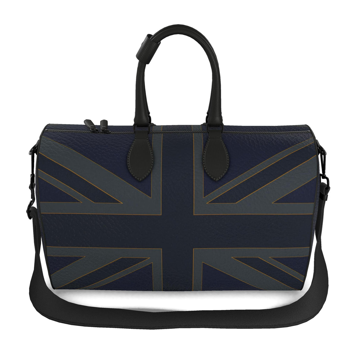 The Midnight Union Jack Leather Holdall