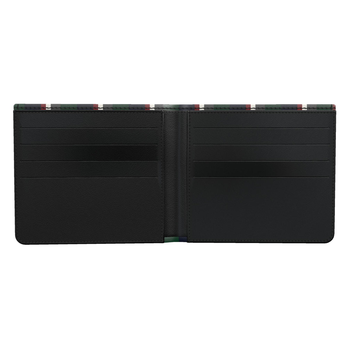 The Club Stripe Smooth Leather Bifold Wallet