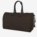 Abyssal Blackwood Leather Duffle Bag
