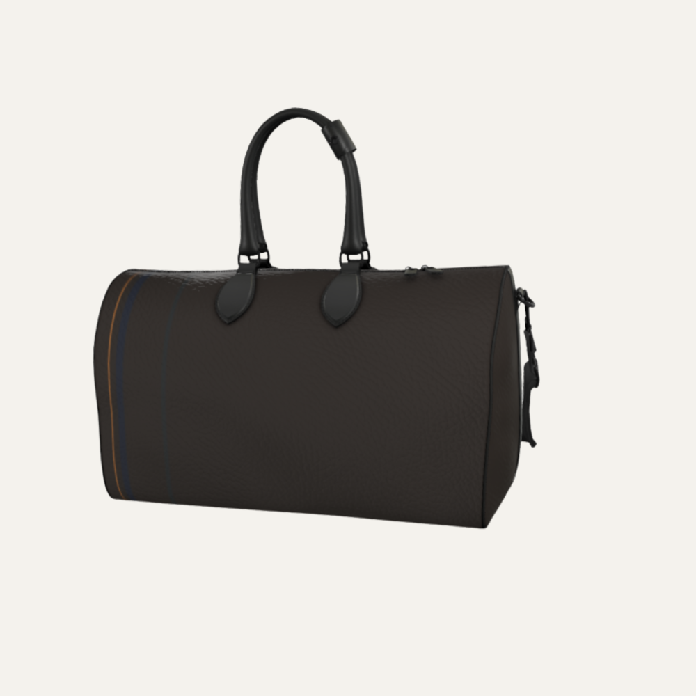 Bitter Oak Triad Leather Duffle Bag