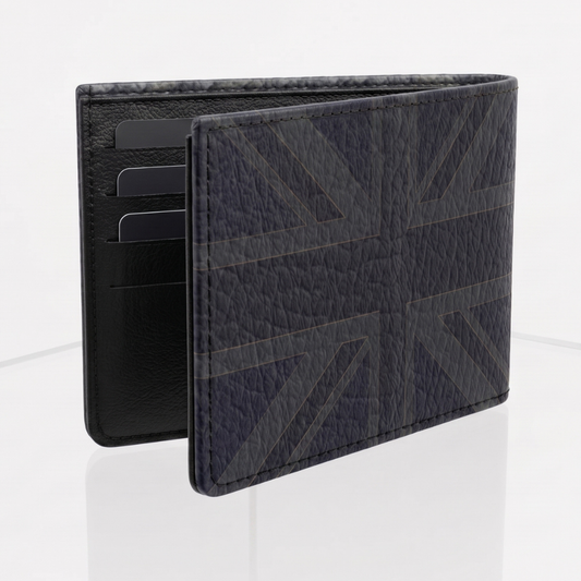 Union Jack Bifold Wallet - Midnight Edition