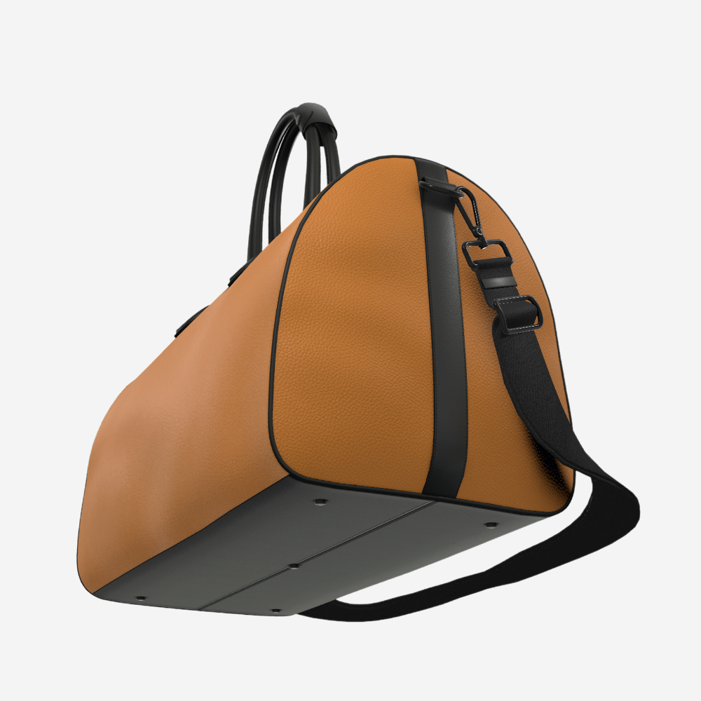 The Burnt Saffron Nappa Duffle