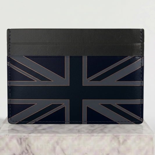 The Midnight Union Jack Leather Card Holder