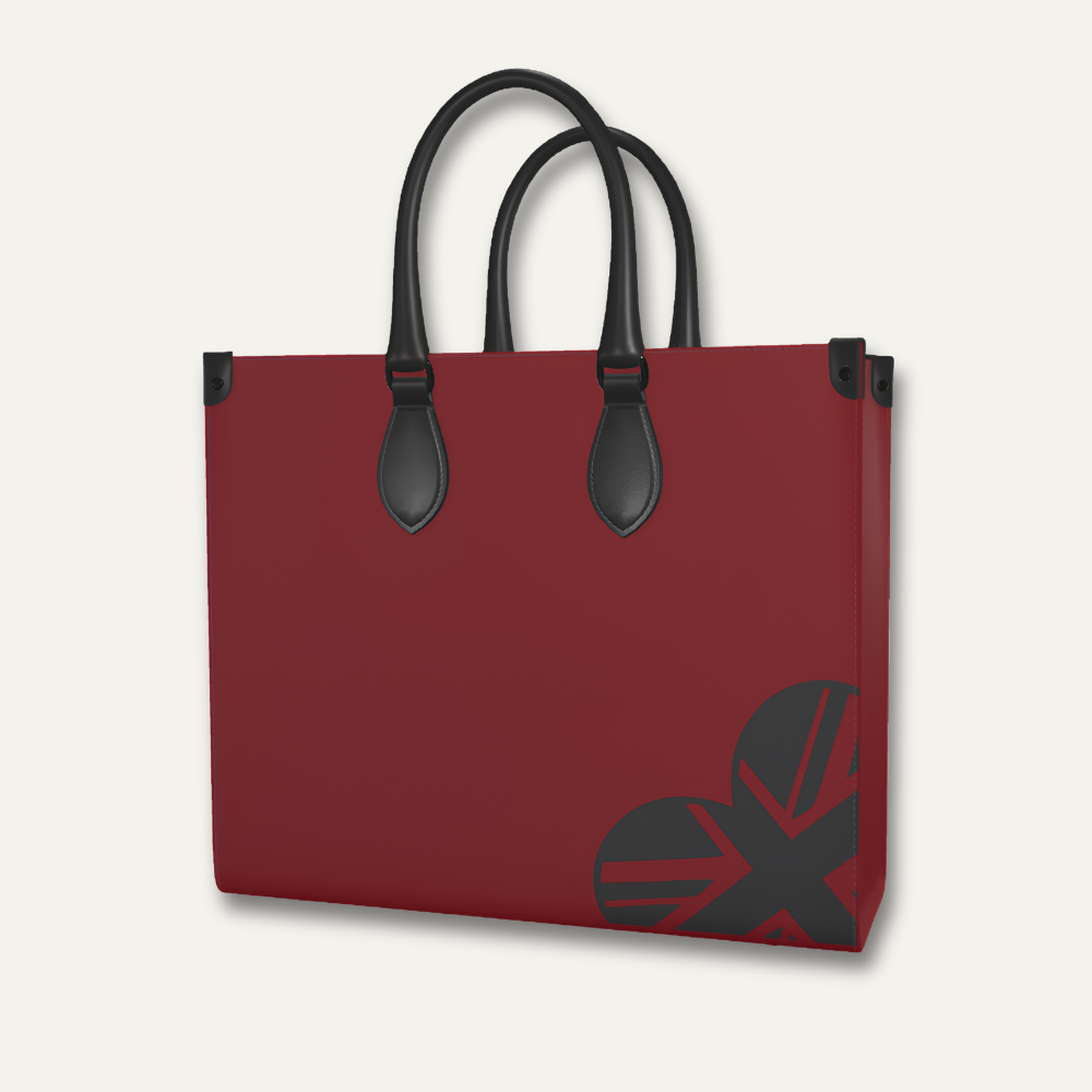 The Velocity Oxblood Vanguard Shopper